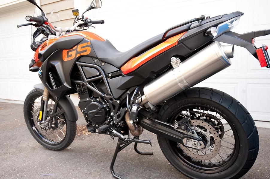 My shiny new F800GS My shiny new F800GS